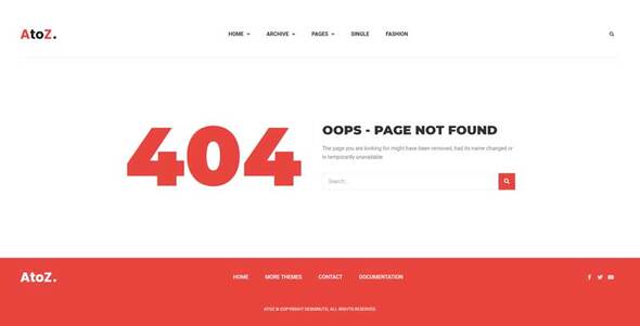 AtoZ - Blog Magazine Elementor Template Kit