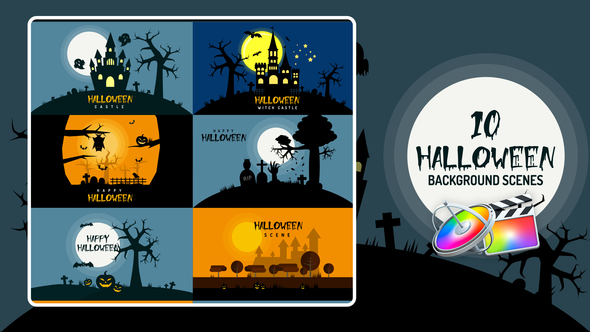 Halloween Background | Apple Motion & FCPX