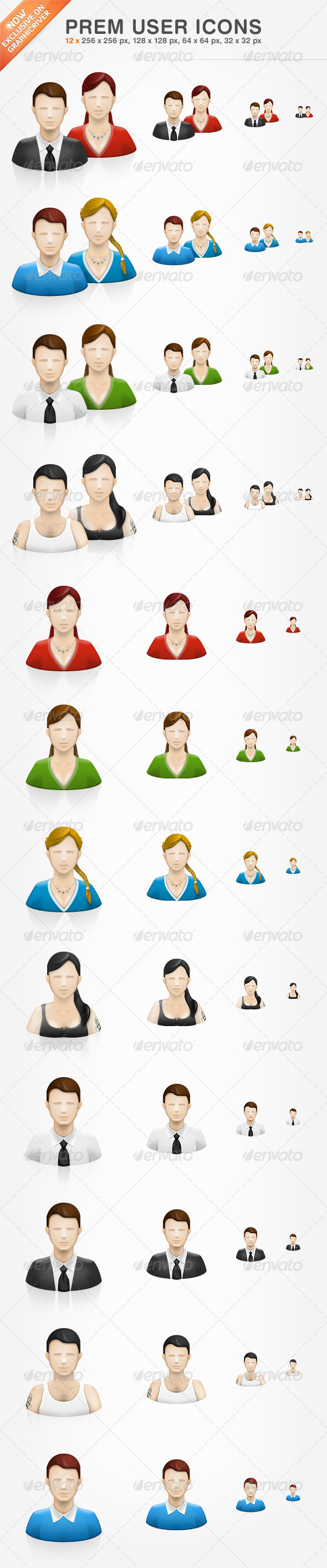 Prem User Icons - Web Icons