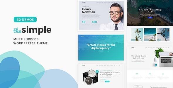 The Simple - ThemeForest 18406495