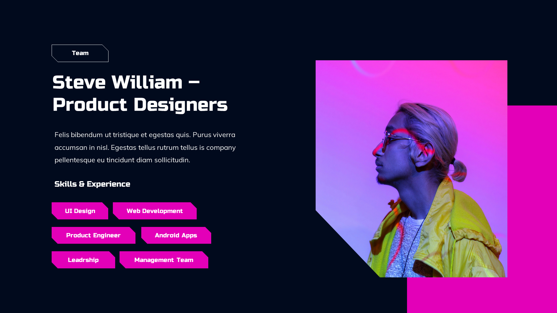 Neontent - Cyberpunk & Neon PowerPoint Template, Presentation Templates