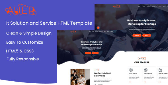 Auer - Creative & It Solution HTML Template