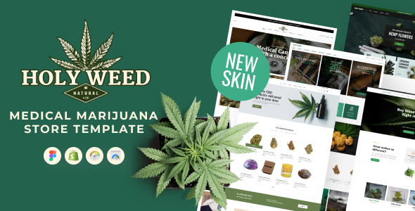 Holy Weed - ThemeForest 27612507