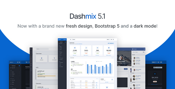 Dashmix - Bootstrap - ThemeForest 21682338