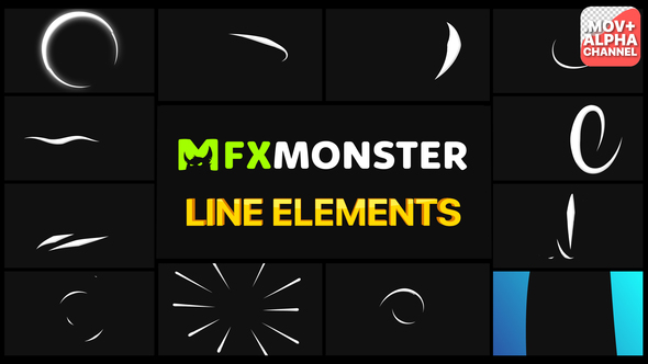 Line Elements | Motion Graphics