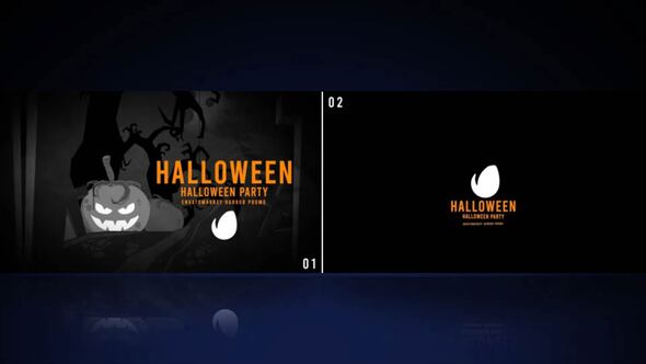 Halloween Logo - VideoHive 33872767