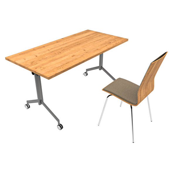Office Chair Table - 3Docean 33873268