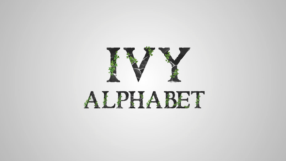 IVY ALPHABET - VideoHive 33886423