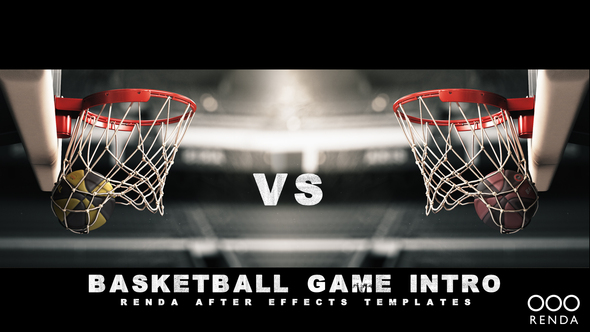 Basketball Game Intro - VideoHive 33893062