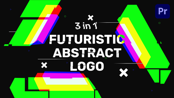 Futuristic Abstract Logo | Mogrt