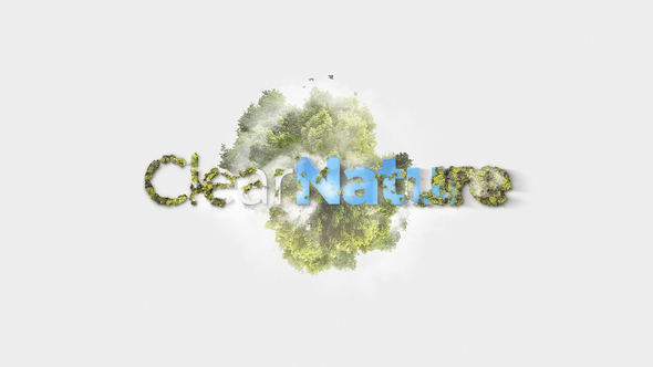 Clear Nature - Logo Text Reveal