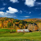 Jenne Farm with barn at sunny autumn day - PhotoDune Item for Sale