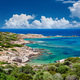 Beautiful beach and rocky coastline landscape in Greece - PhotoDune Item for Sale