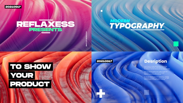 Abstract titles - VideoHive 33897652