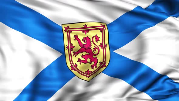 Nova Scotia Province Flag