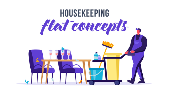 Housekeeping - Flat Concept