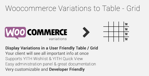 Woocommerce Variations to - CodeCanyon 10494620