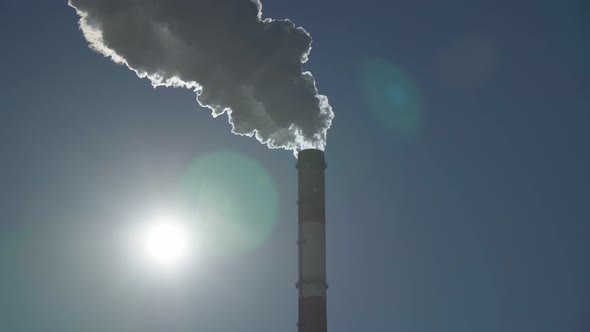 Smoke Stack with Smoke Emission alt