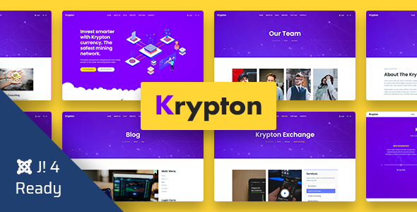 Krypton - Bitcoin - ThemeForest 32280799