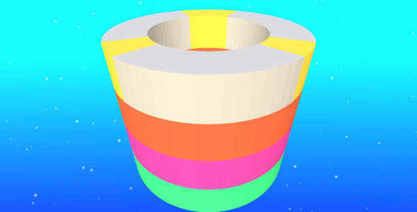 Unity Game Template - Paint The Rings