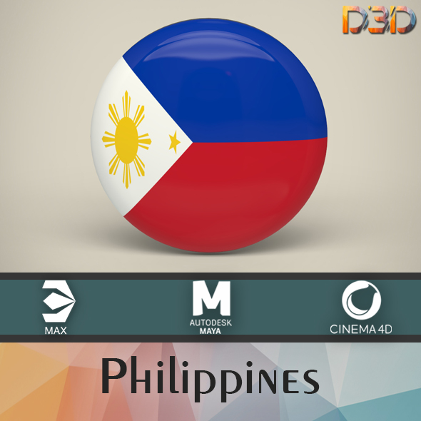 Philippines Badge - 3Docean 33918067