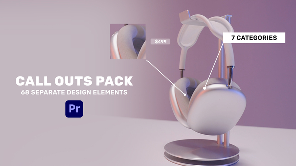 Design Call Outs Pack for Premiere Pro