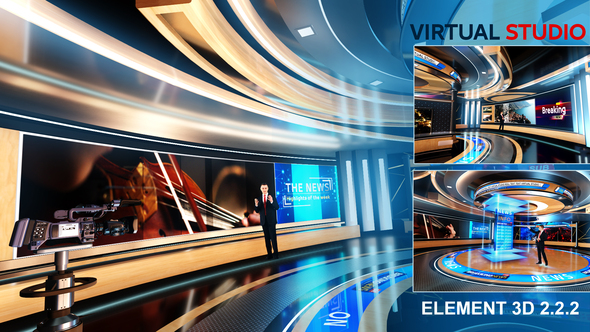 Virtual Studio 05 - VideoHive 33893327