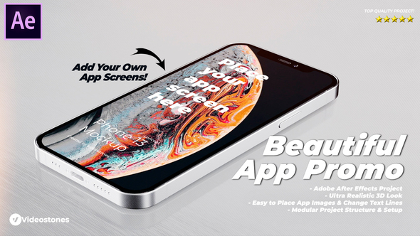 Beautiful App Promo - VideoHive 20975099