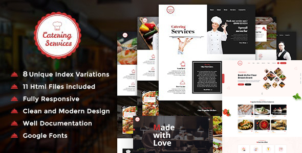 Restaurant and Catering - ThemeForest 16163028