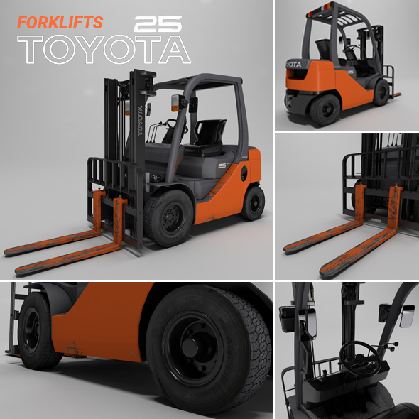 ForkliftForklifts - 3Docean 33929800
