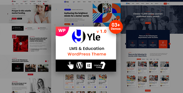 Yle – Education WordPress Theme