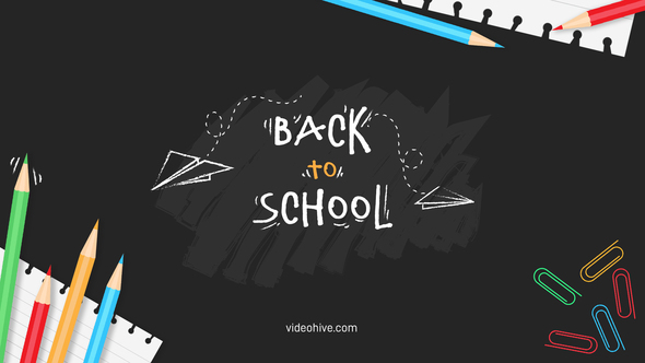 Back To School - VideoHive 33941594
