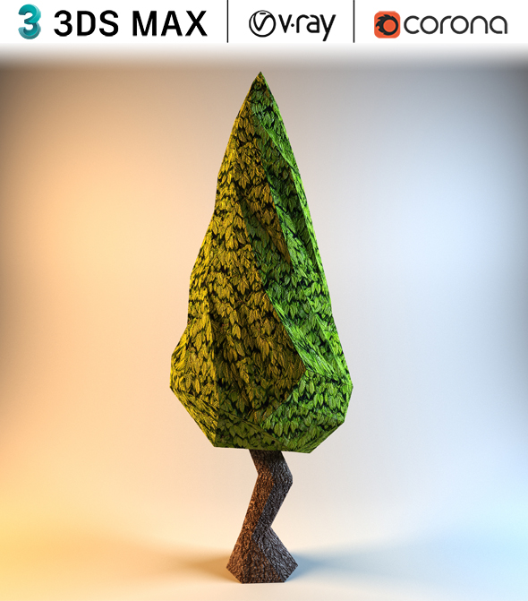 Low Poly Tree - 3Docean 31553013