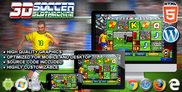 3D Soccer Slot - CodeCanyon 18458834