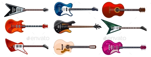 Types of guitars for deals types of music