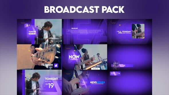 Broadcast Pack - VideoHive 33947407