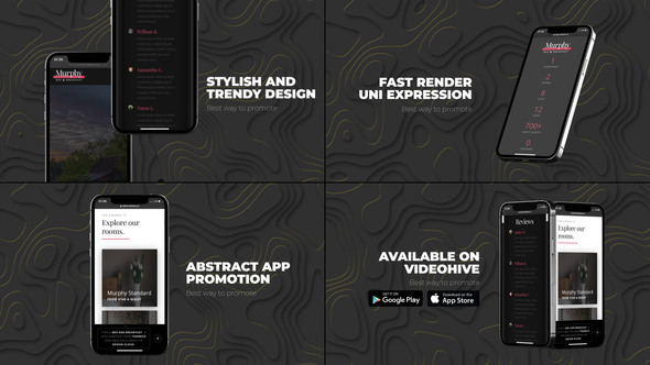 Abstract App Promo - VideoHive 33951514