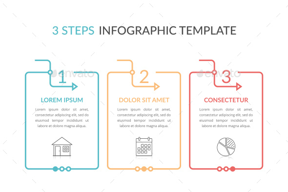 [DOWNLOAD]Infographic Template with 3 Steps