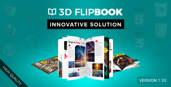 3D FlipBook - CodeCanyon 19113743