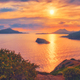 Aegean Sea with islands view on sunset - PhotoDune Item for Sale