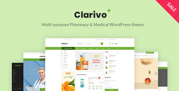 Clarivo - Pharmacy - ThemeForest 21153460