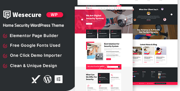 Wesecure - Home - ThemeForest 33393396