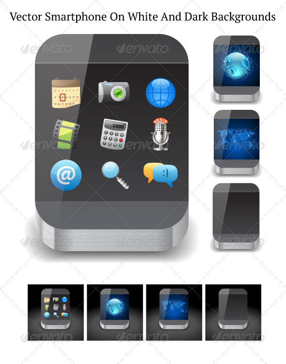 Vector Smartphone - Communications Technology