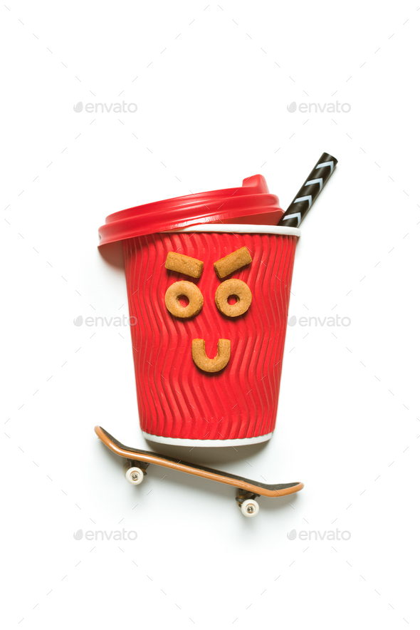 coffee clipart funny face