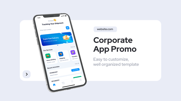 Corporate App Promo - VideoHive 33964473