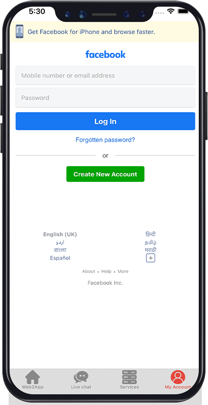 Web2App - Trasform your website into native ios app by battailabs ...