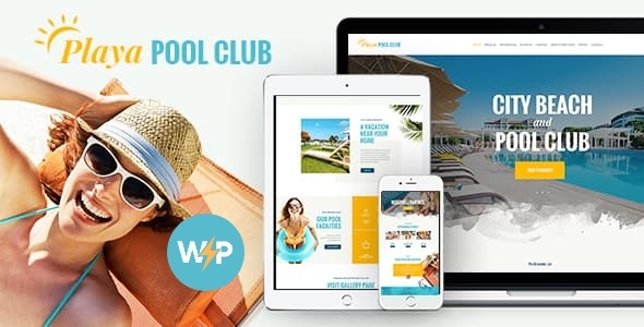 Playa | City and Private Beach & Pool Club WordPress Theme