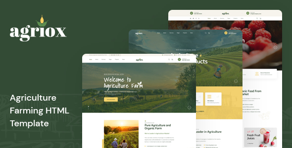 Agriox - Agriculture - ThemeForest 33480190