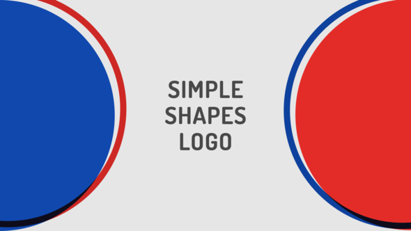 Simple Shapes Logo For Premiere Pro