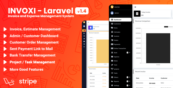 INVOXI - Laravel Invoice and Expense Management System